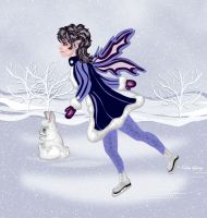 On the pond